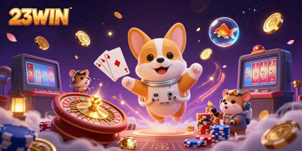 Experience the excitement of 23WIN in a floating casino with adventures in space.