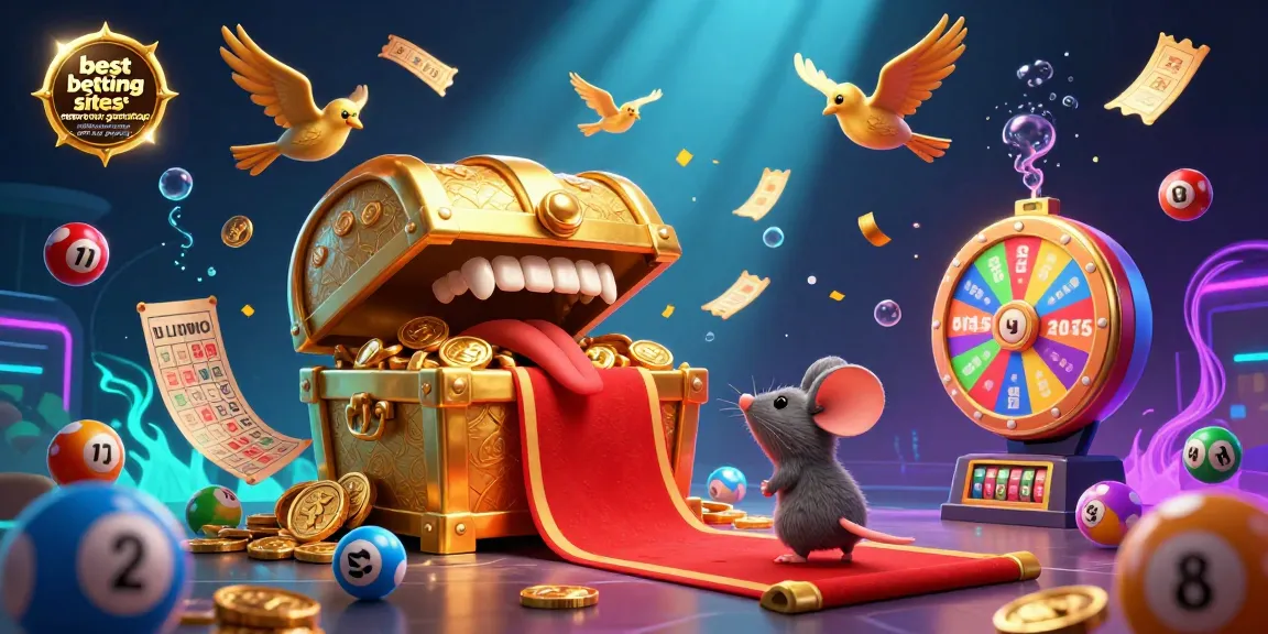 Experience the best betting sites not on gamstop / bookies not on gamstop with fast payouts in a colorful and dynamic 3D illustration.