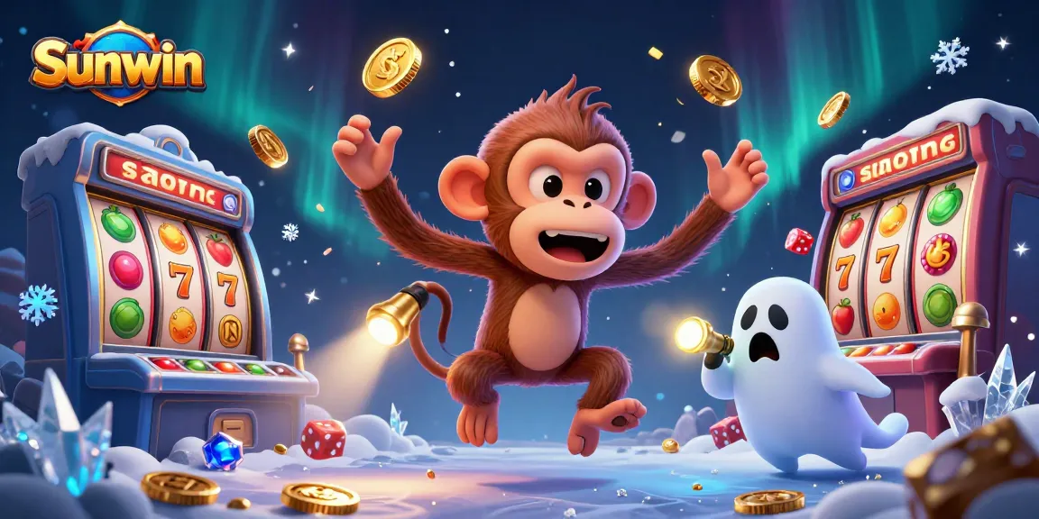 Engage with Sunwin through an exciting casino adventure filled with playful characters and vibrant gaming elements